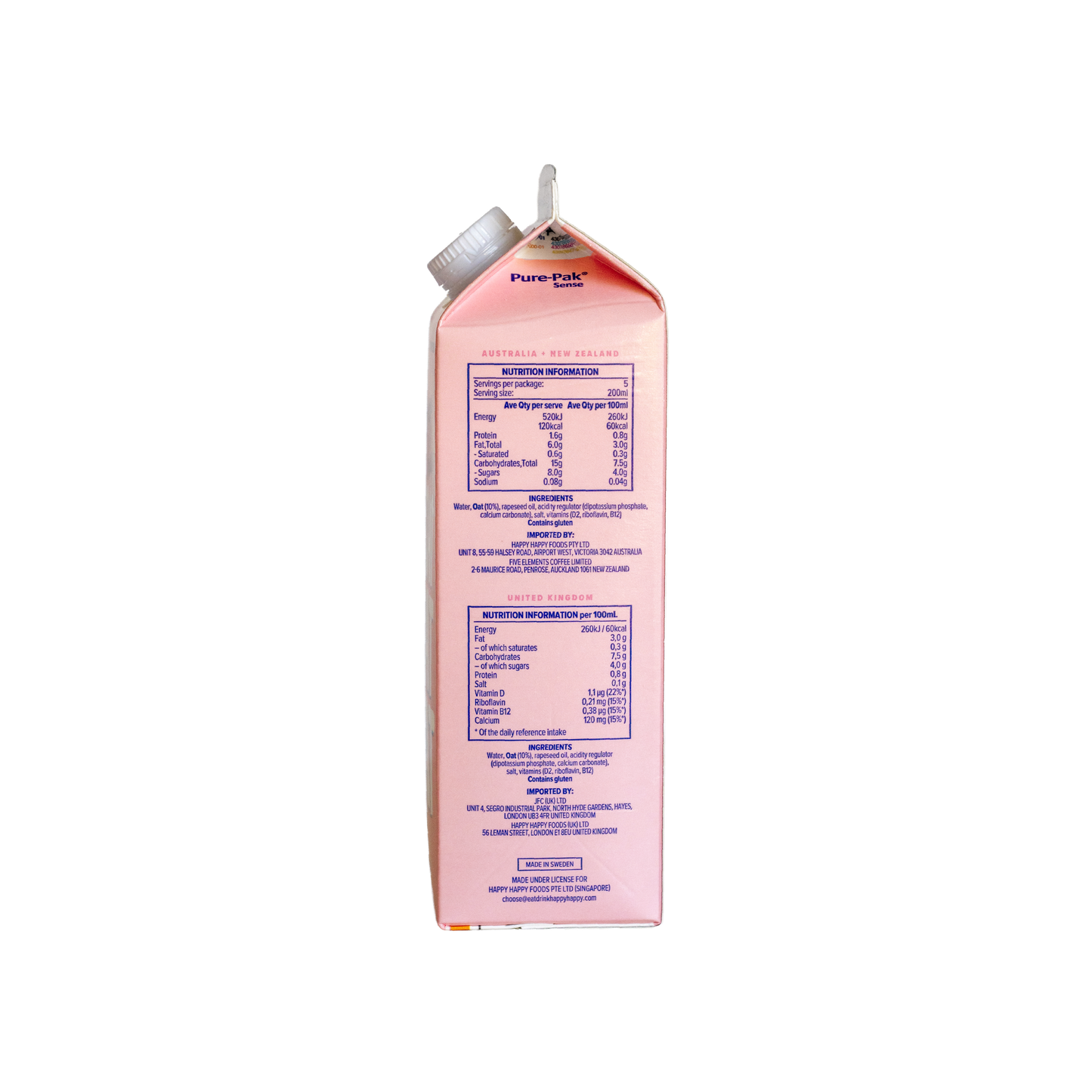 Happy Happy Oat Milk